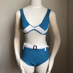 Vintage Unworn Crochet Bikini